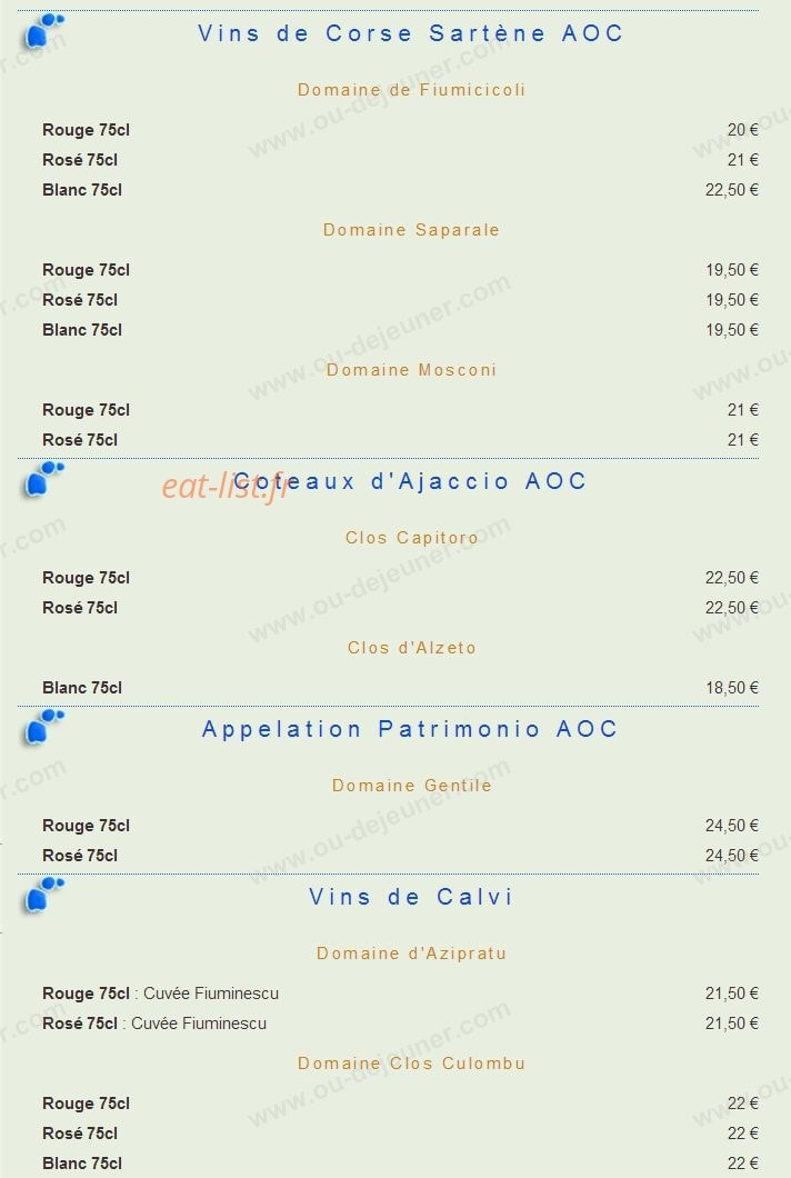Cocodile — carte page 4