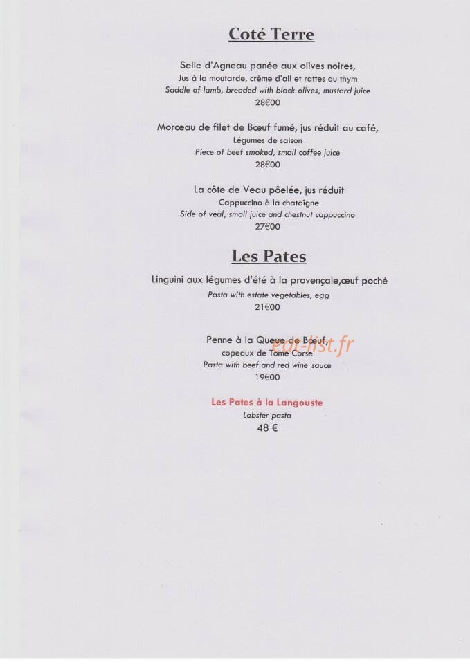 DolceMare — carte page 3