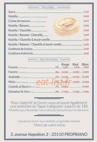 Genre — carte page 5