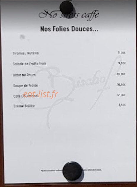No Stress caffé — carte page 4