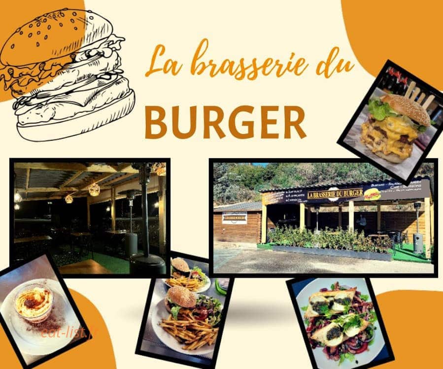 La brasserie du burger — carte page 1