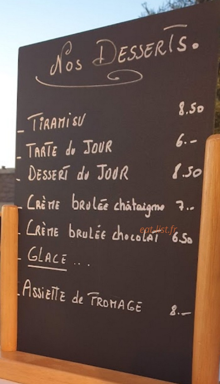 Au Bon Accueil — carte page 3