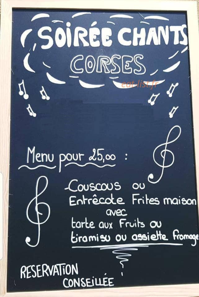 Chez Dume — carte page 1