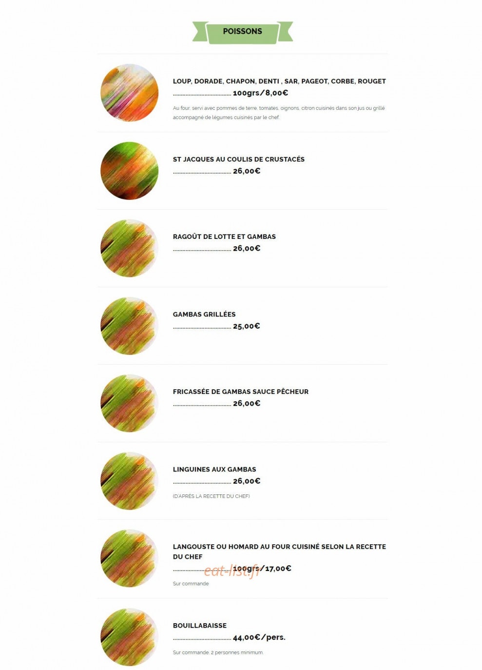 U Bon Tempu — carte page 2