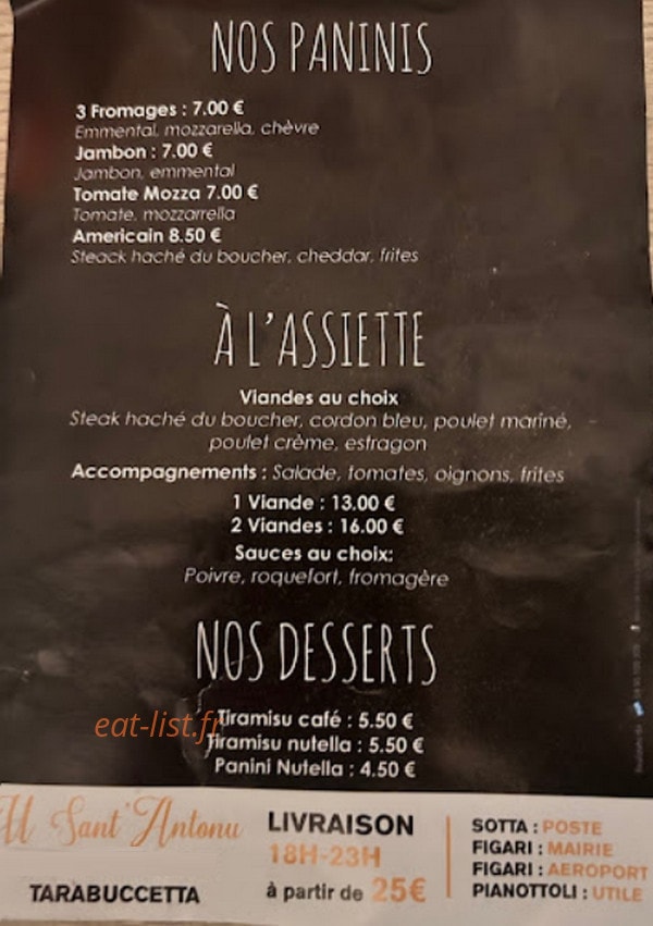 U sant’antonu — carte page 2