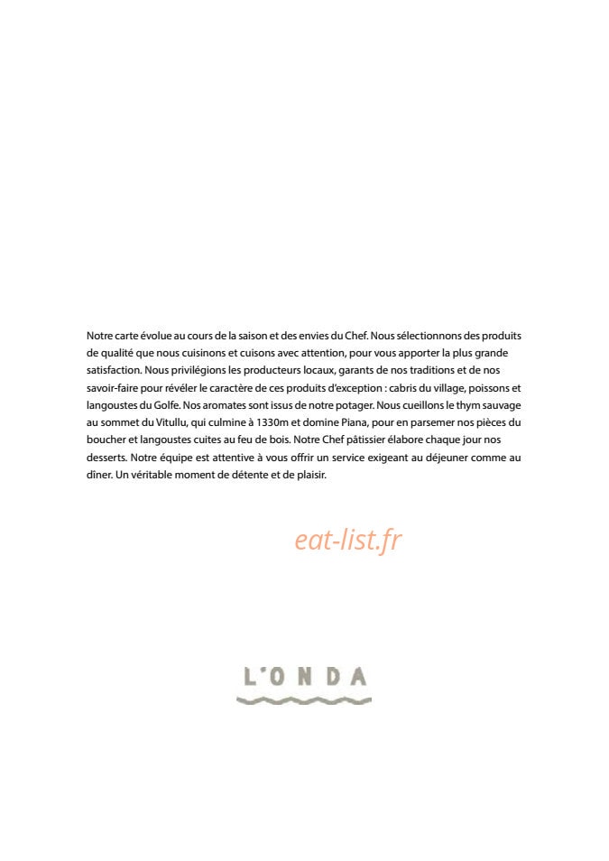 L'onda — carte page 1