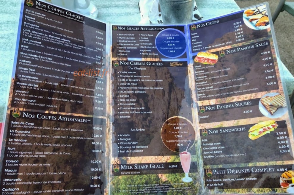 U Campanile — carte page 1