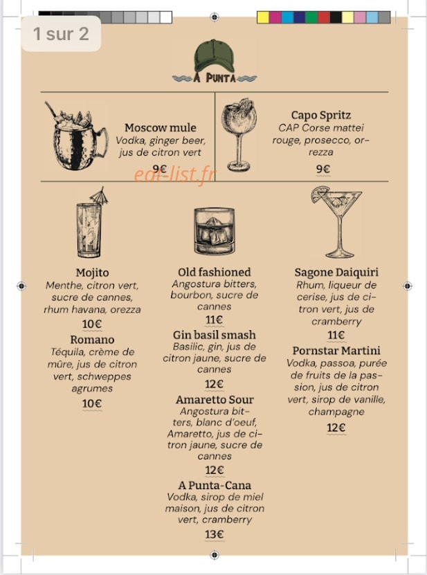 Paillote A Punta — carte page 3