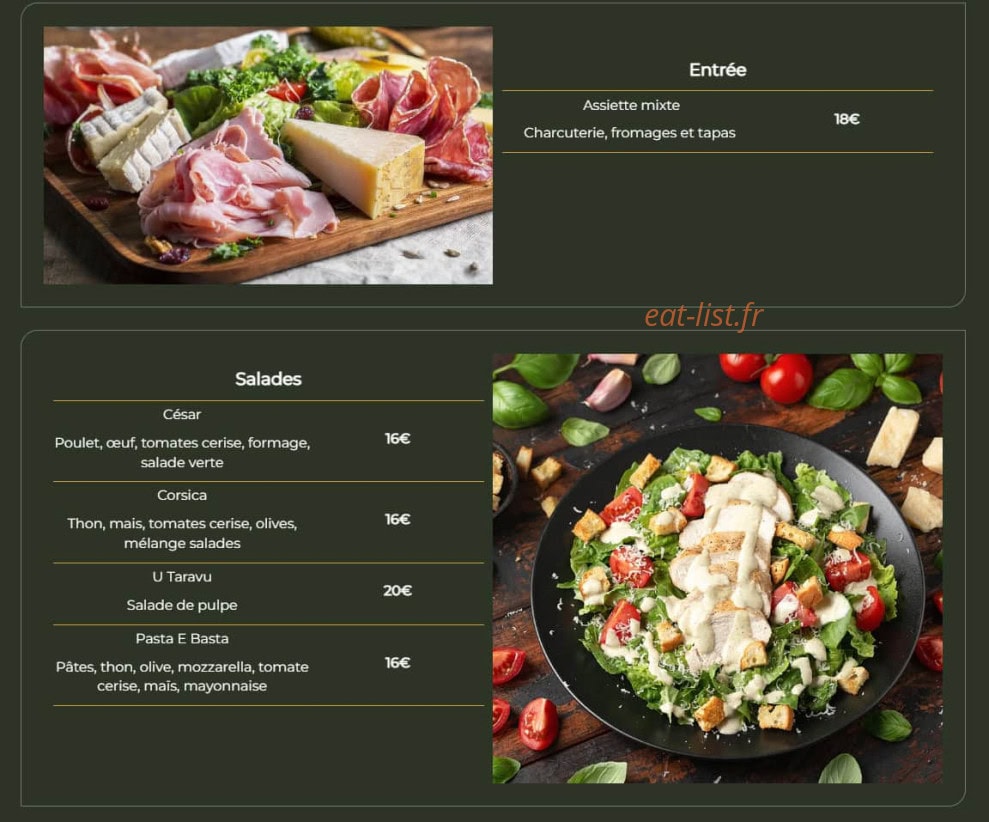 Pasta e Basta — carte page 1