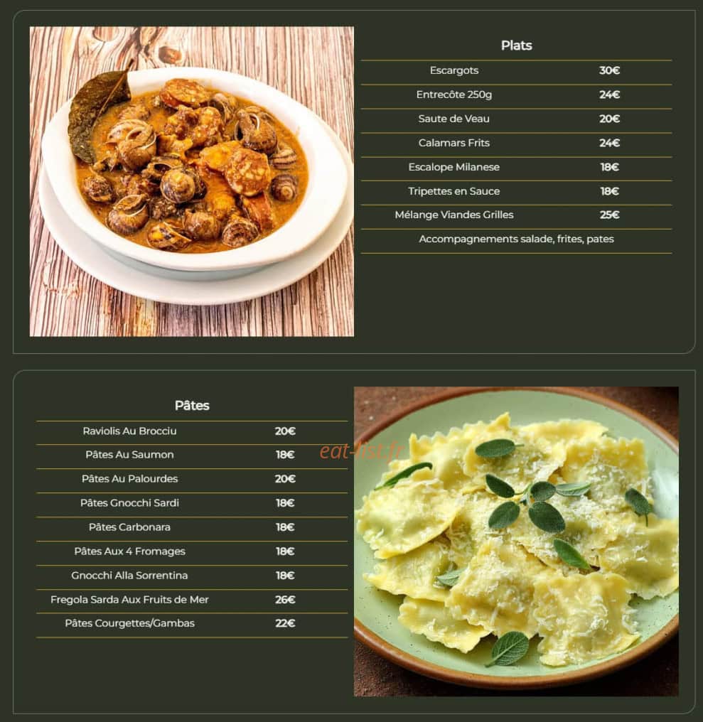 Pasta e Basta — carte page 2