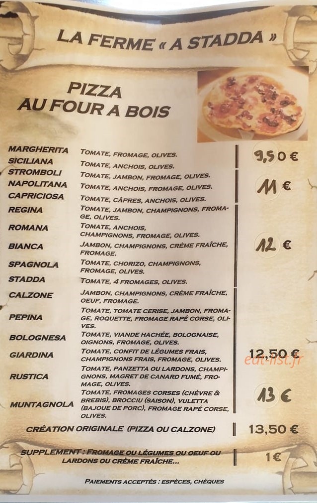 A Stadda — carte page 1