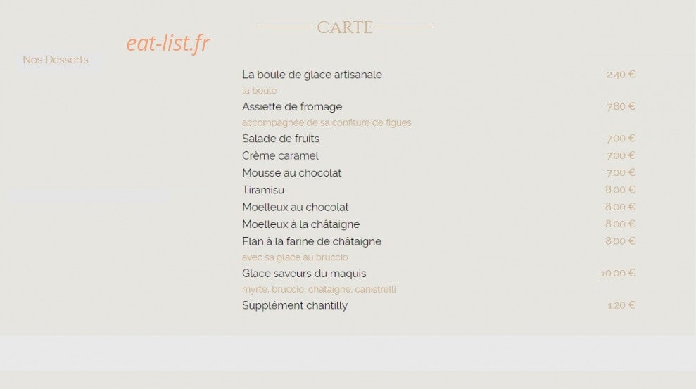 La terrasse — carte page 5