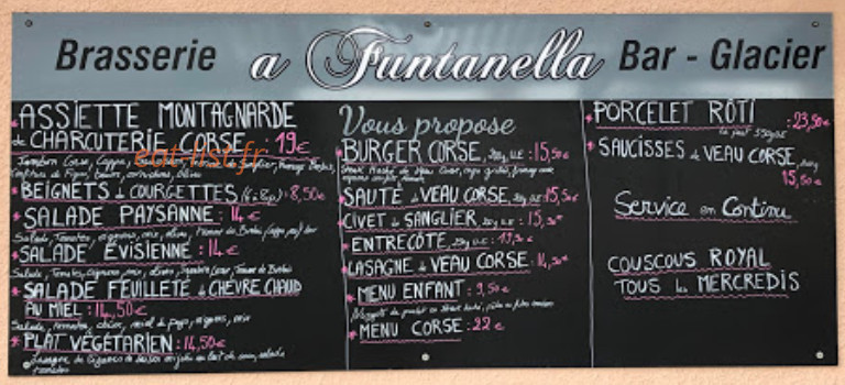 A Funtanella — carte page 1