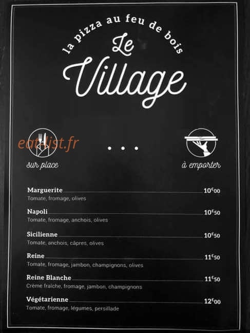 Le Village — carte page 1