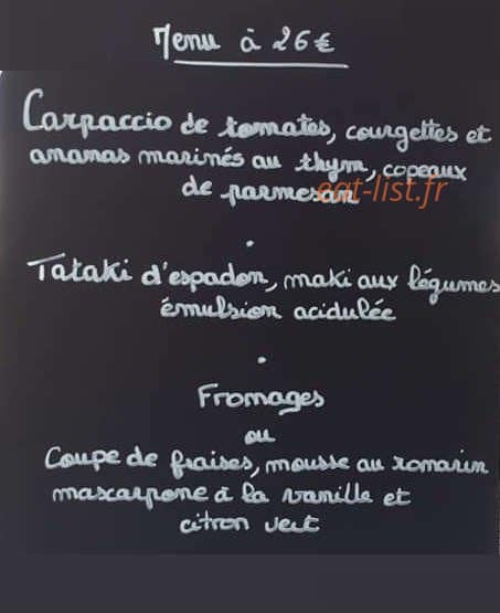 Les Lentisques — carte page 1