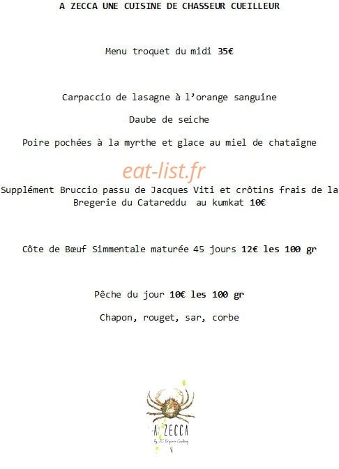 A Zecca — carte page 3