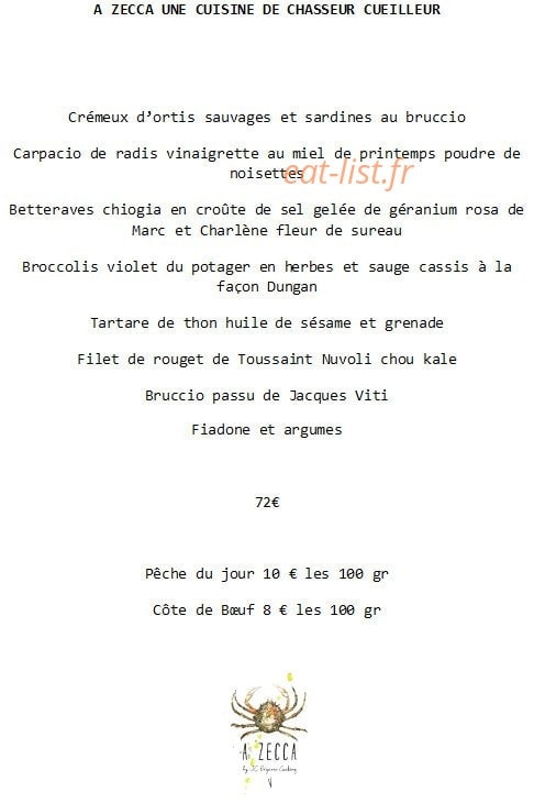 A Zecca — carte page 4