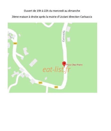 Pizza Chez Pierre — carte page 3
