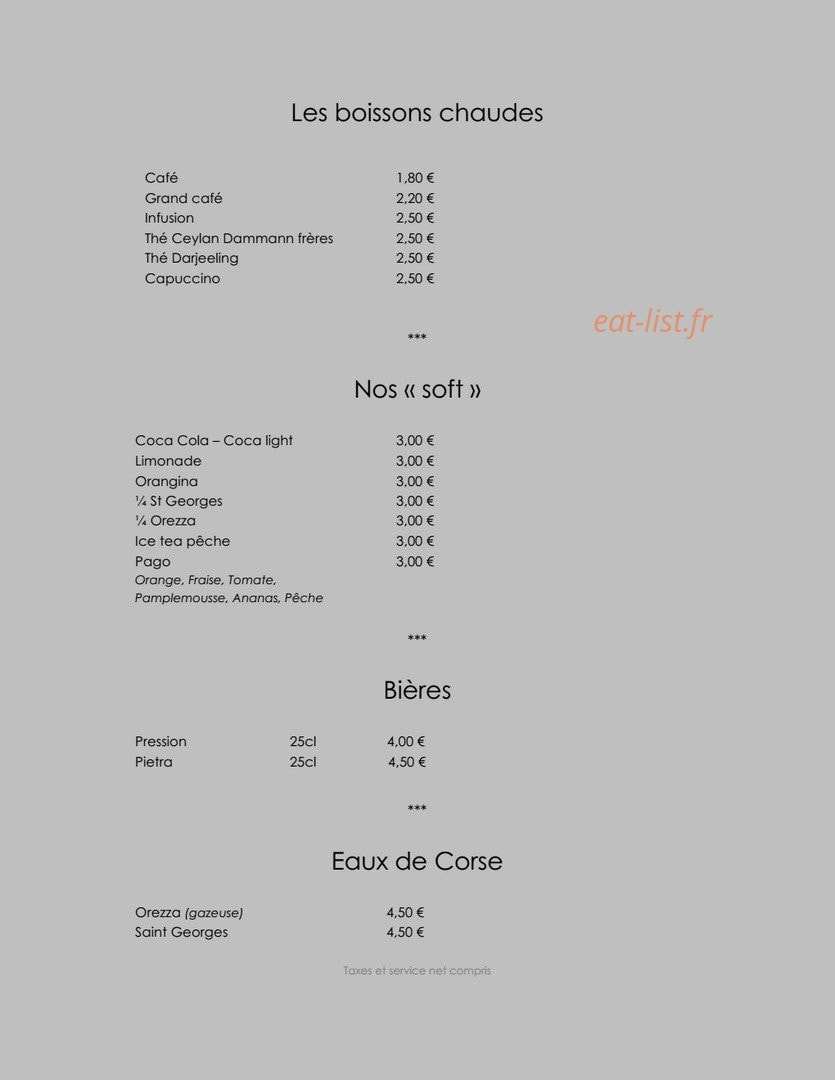 Le Pacha — carte page 5