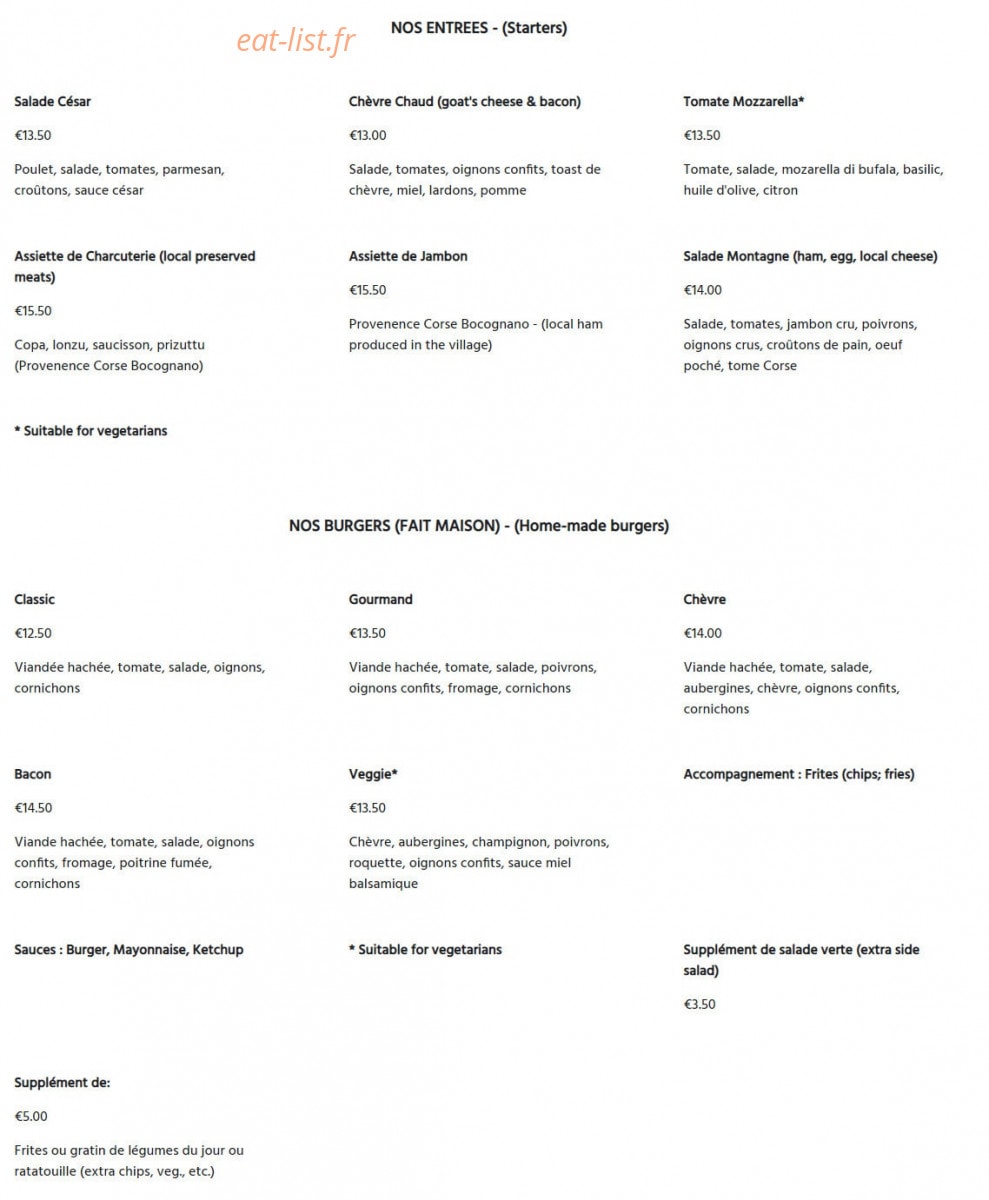 Copacabana — carte page 1