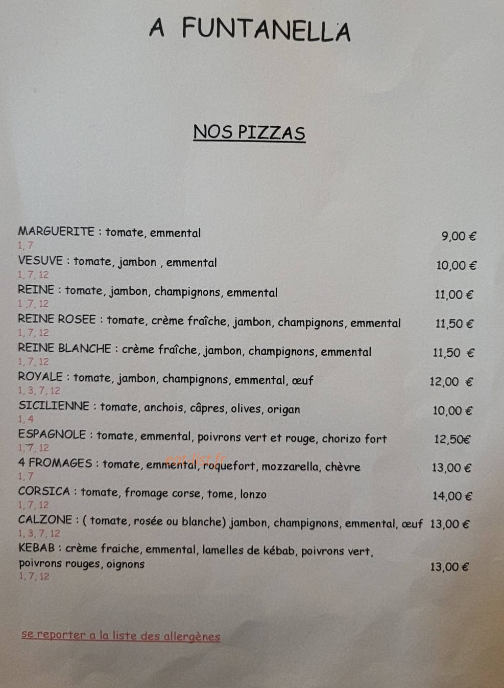 Funtanella — carte page 3