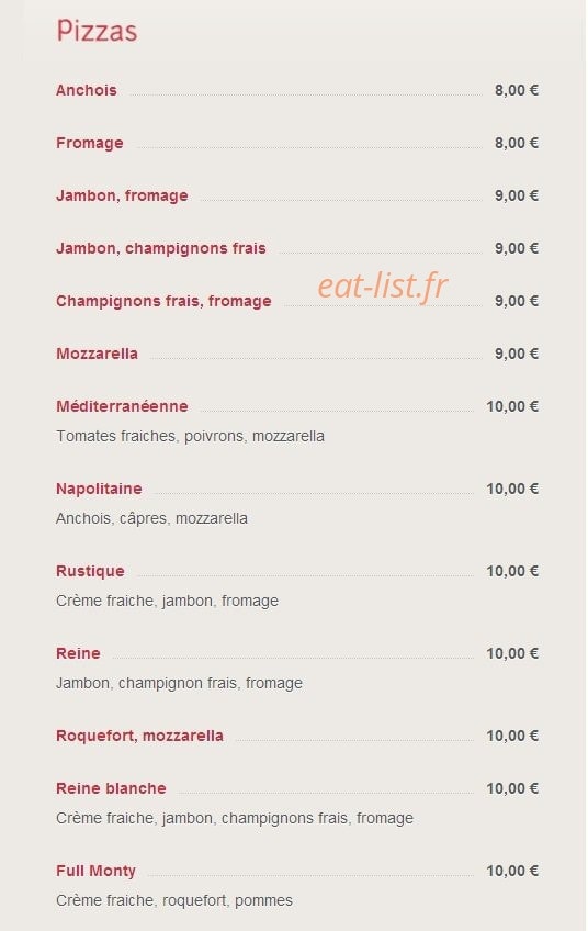 Le passe temps — carte page 2