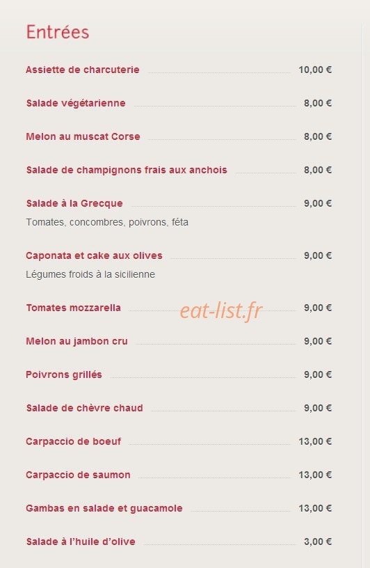 Le passe temps — carte page 1