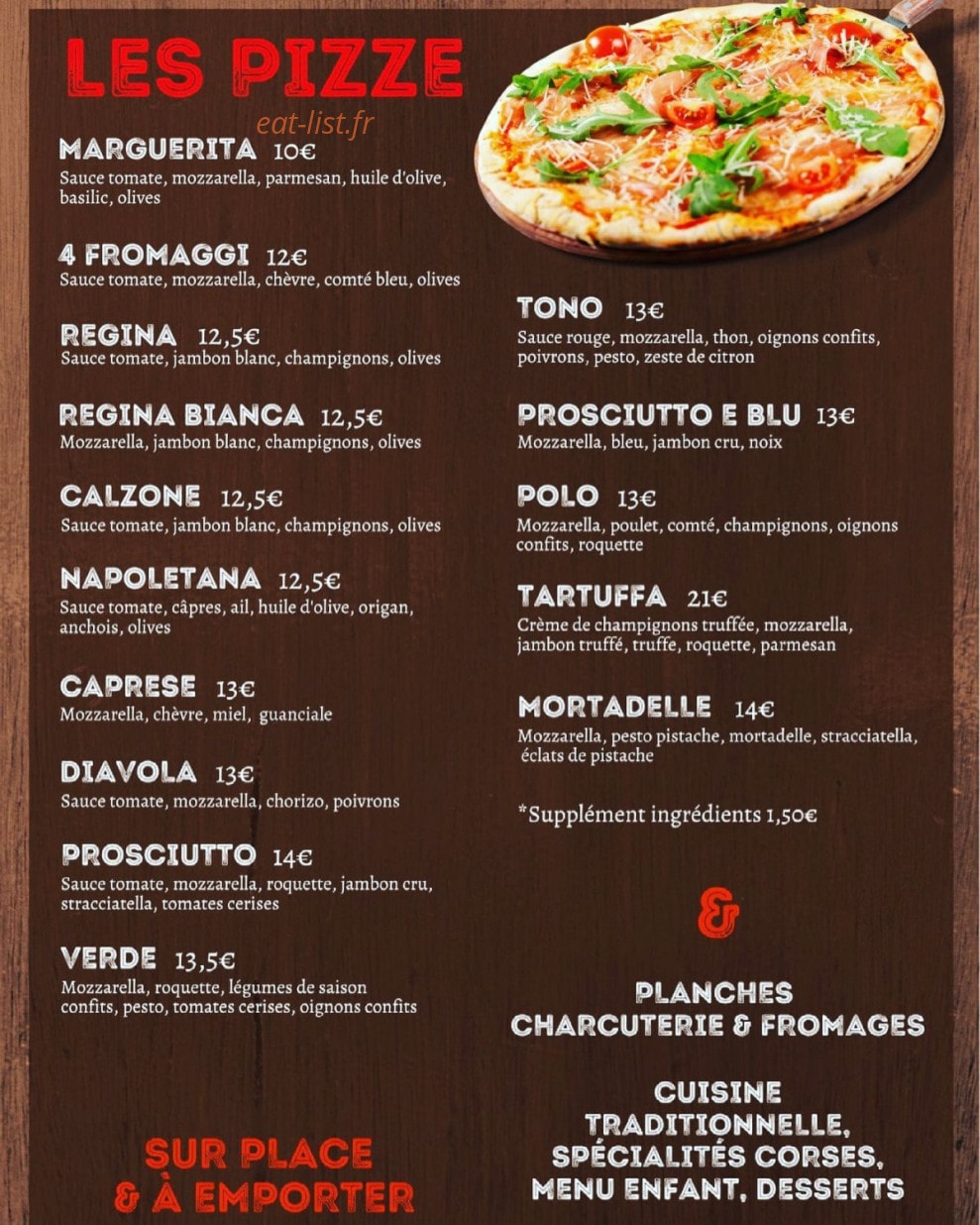 U Fucone — carte page 1