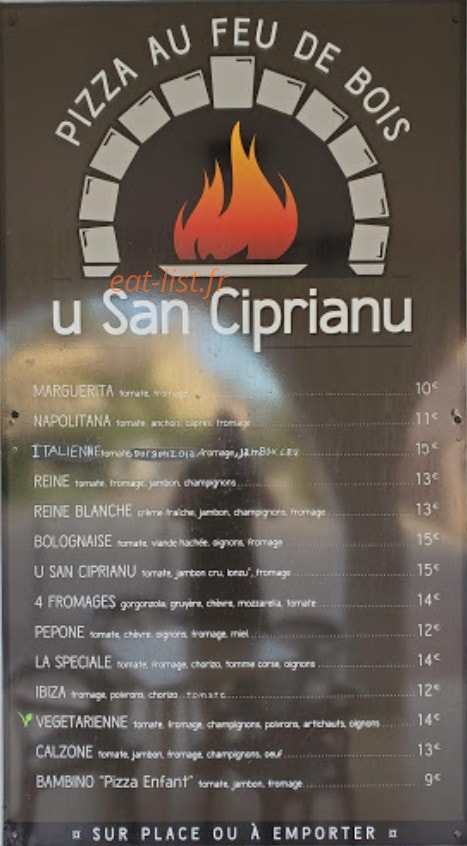 U San Ciprianu — carte page 1