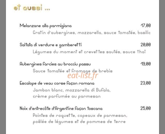 Chez Anna — carte page 6