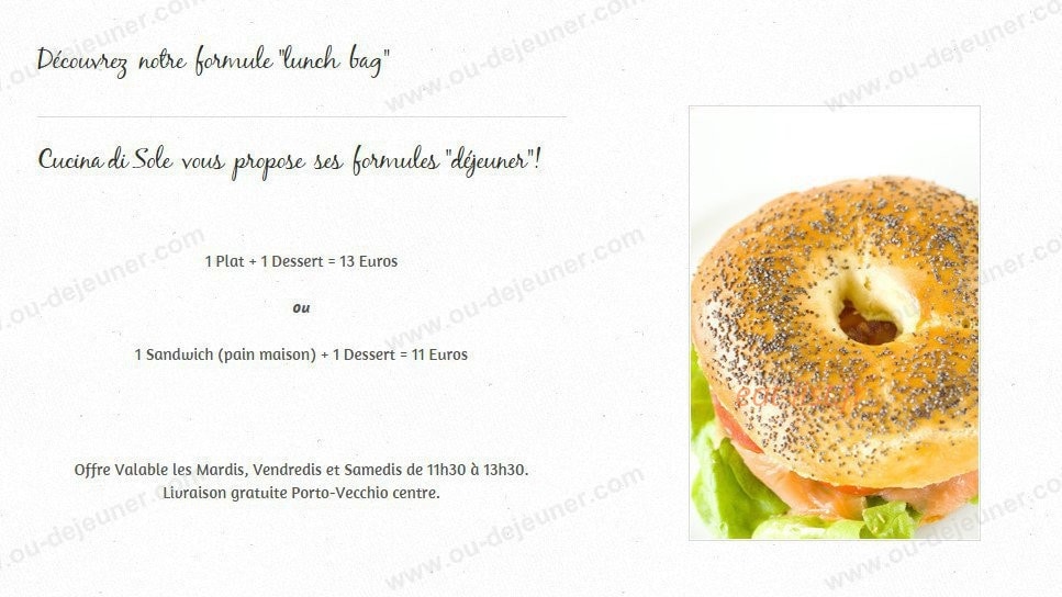 Cucina di Sole — carte page 4