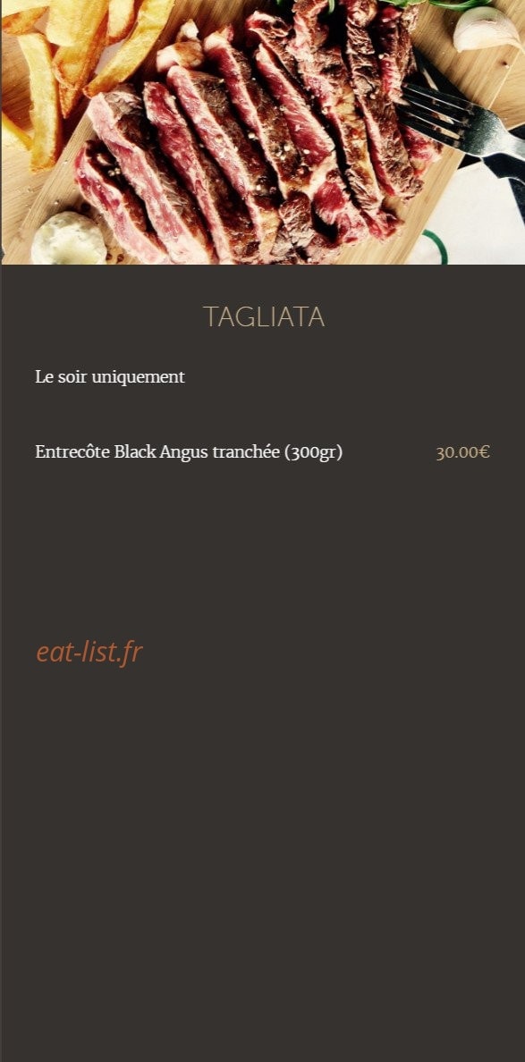 GuestBurger — carte page 7