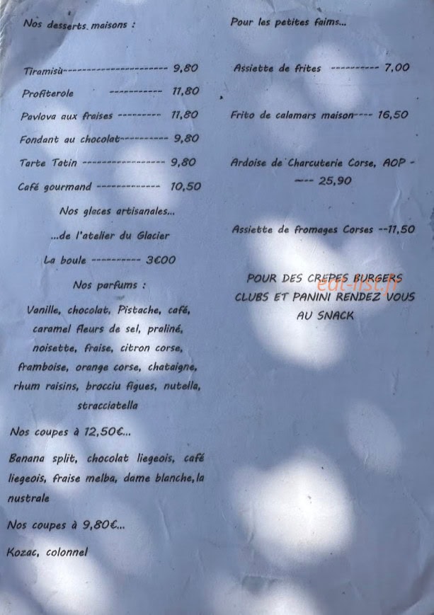 L'acciaro plage — carte page 3
