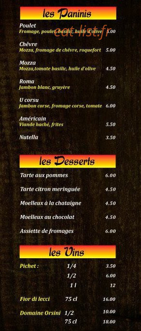 L'Aria Marina — carte page 3