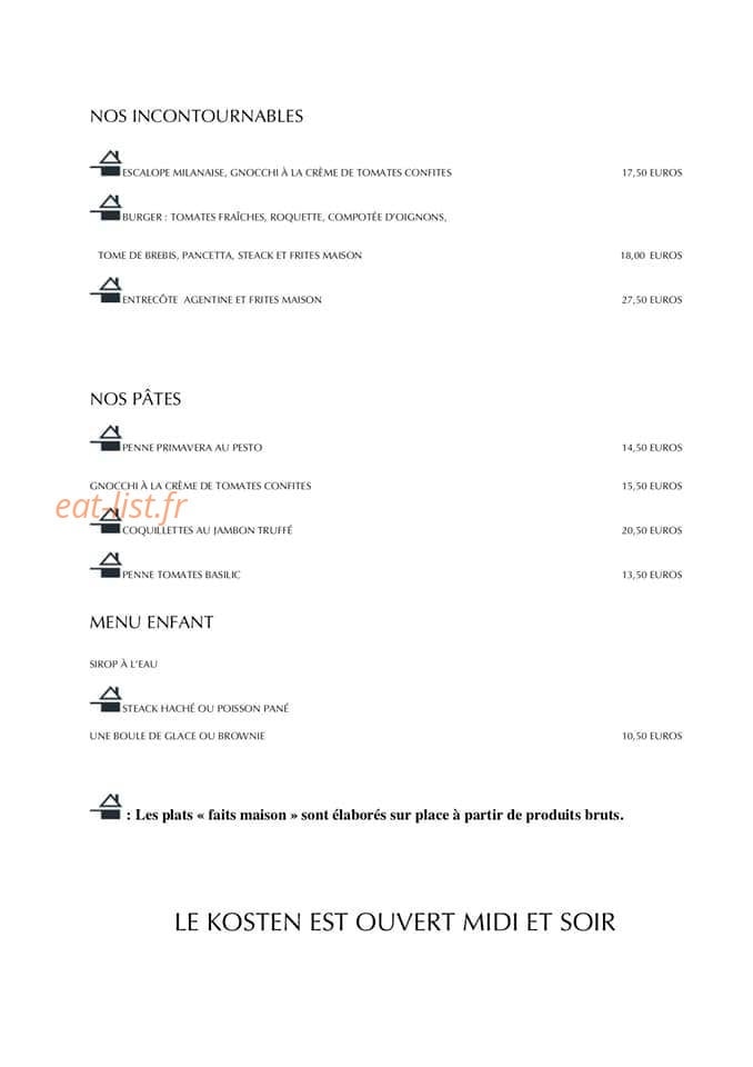 Le Køsten — carte page 2