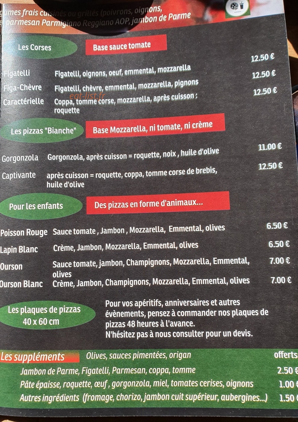 Le Rendez-vous — carte page 3