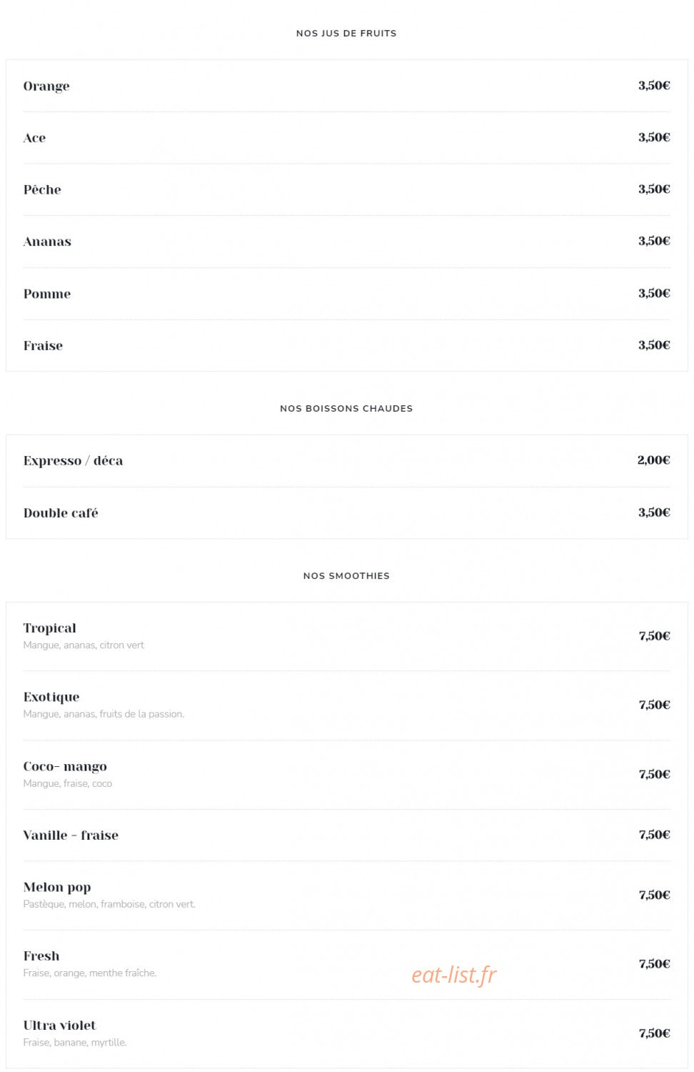 Paradisula — carte page 4