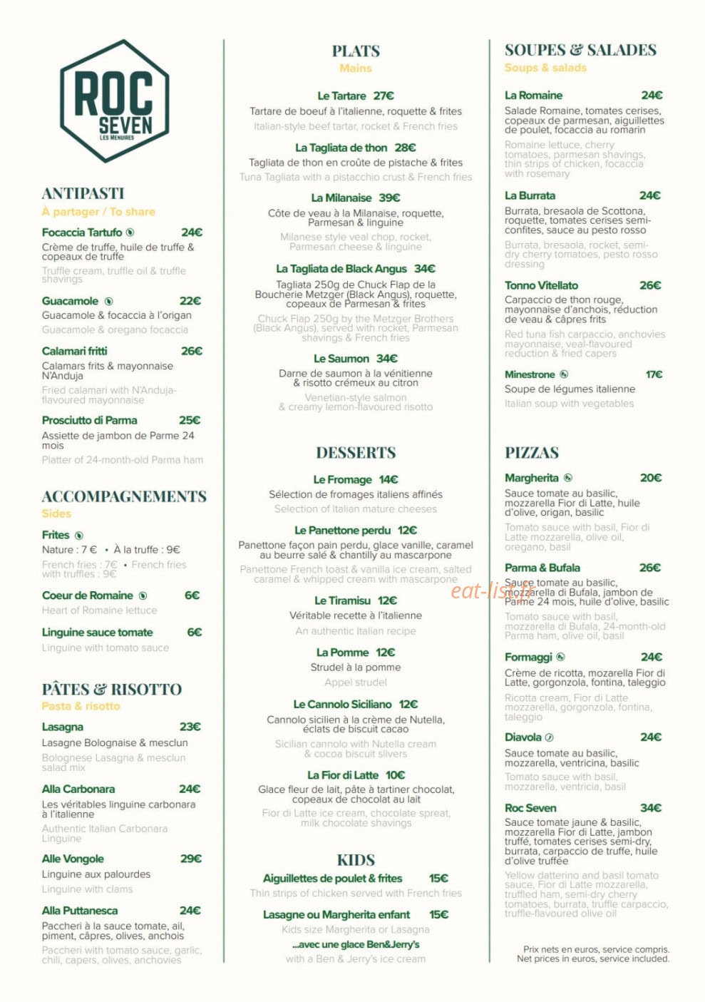 Roc Seven — carte page 1