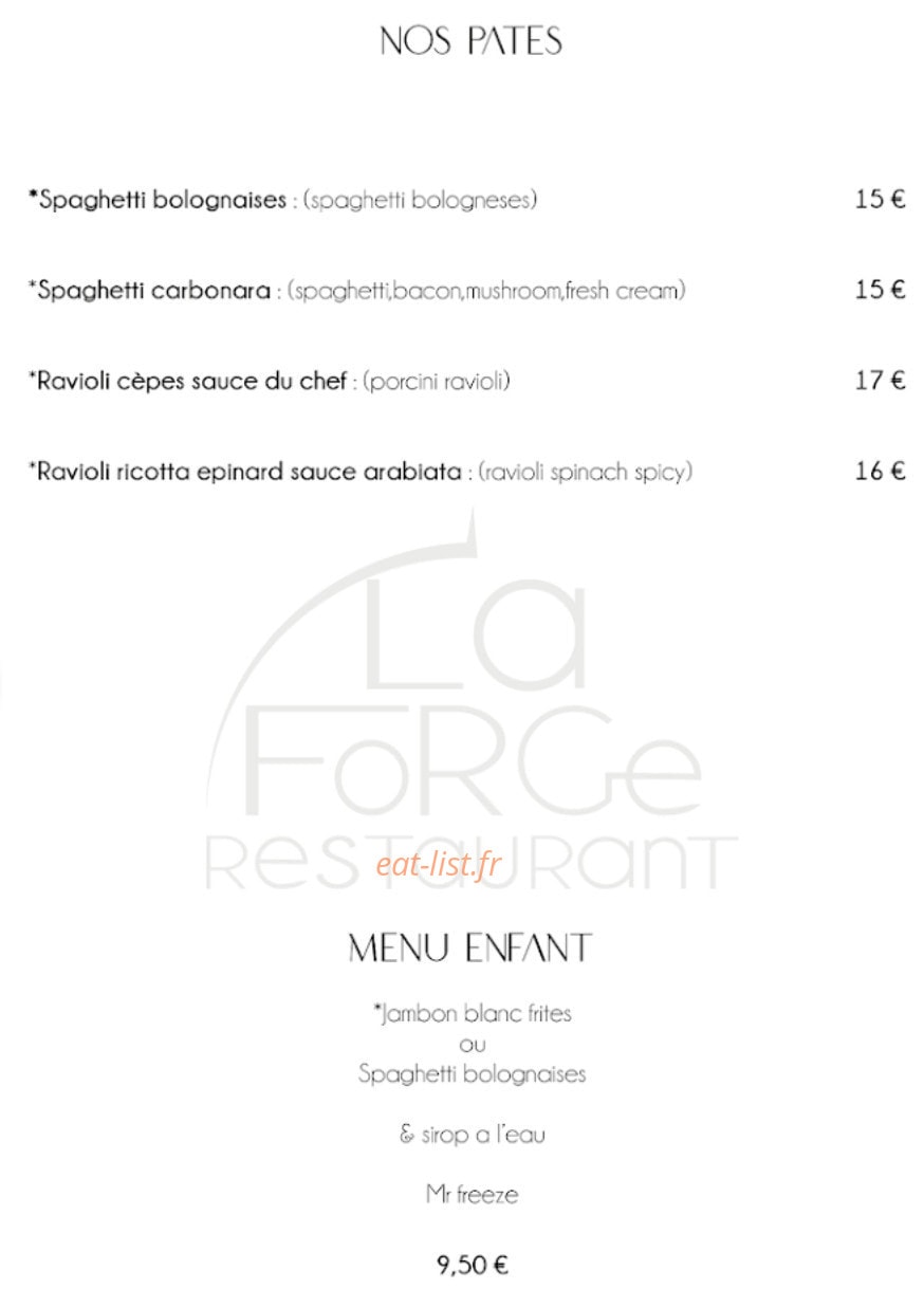 La Forge — carte page 5