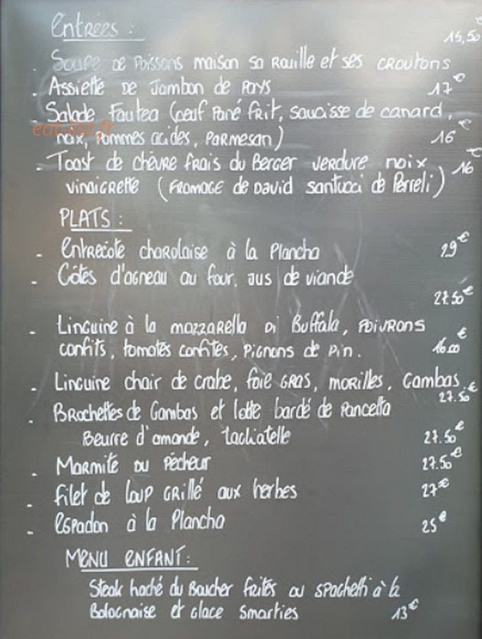 Le Fautea — carte page 1