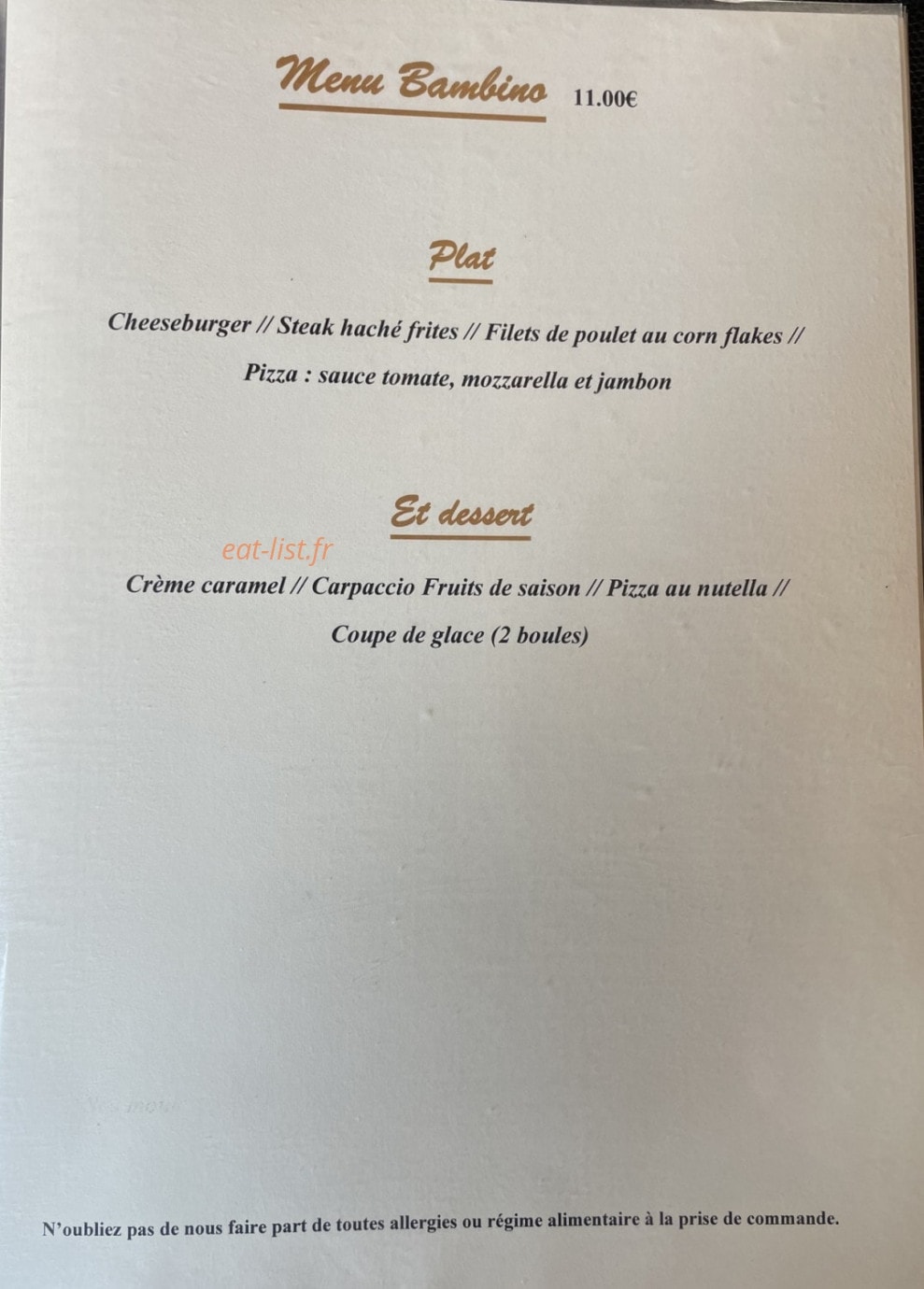 Le Patio-Pinarello — carte page 4