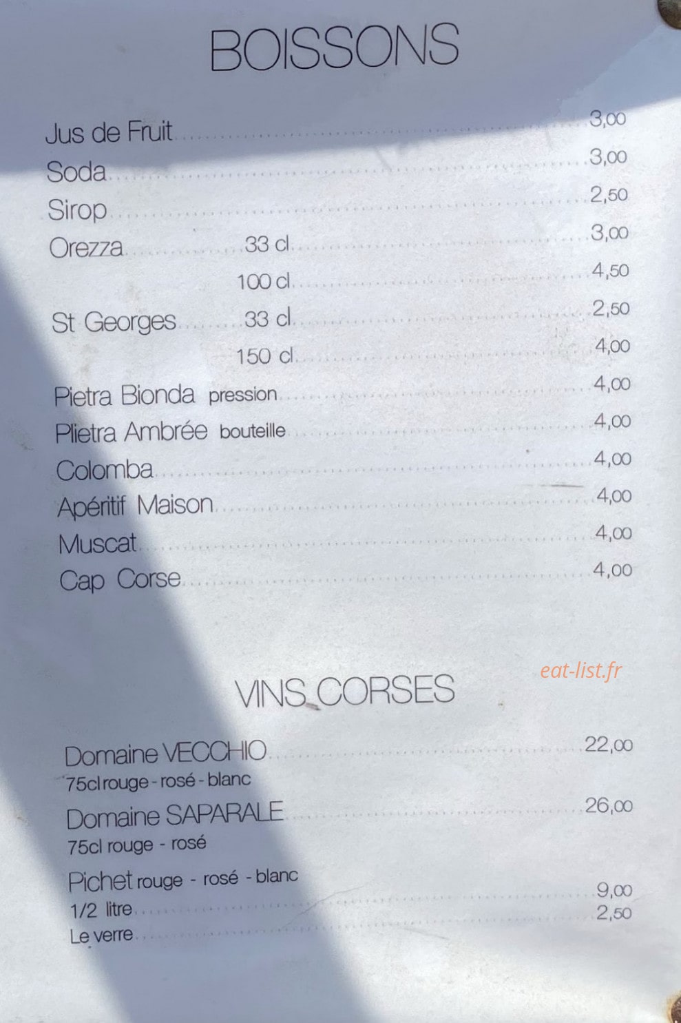 Gobi Caffè — carte page 2