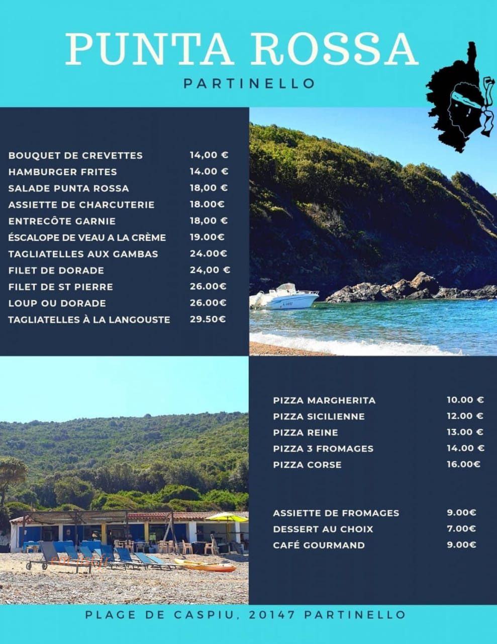 Le Punta Rossa — carte page 1
