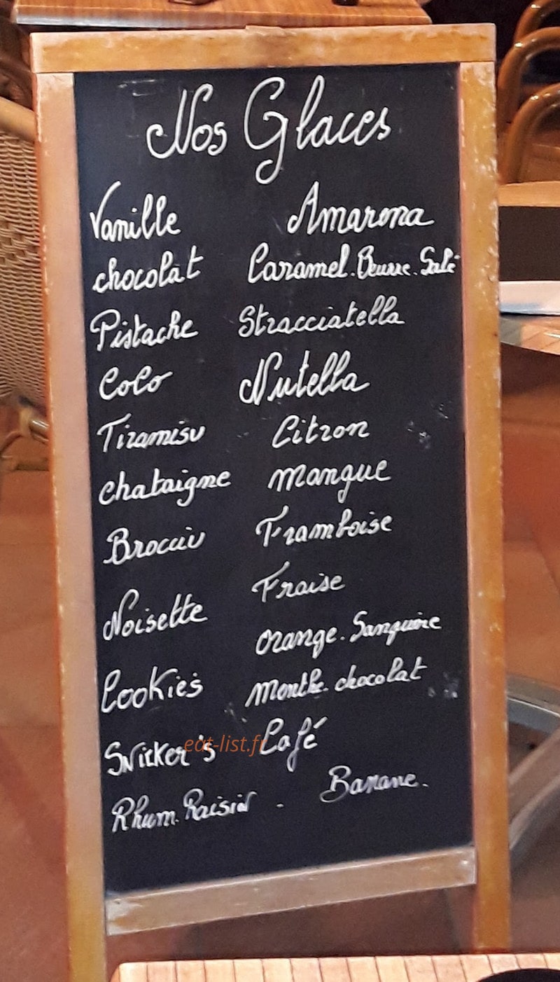La Cigale — carte page 3
