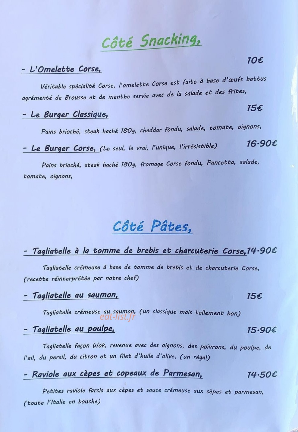 La Dolce Vita — carte page 4
