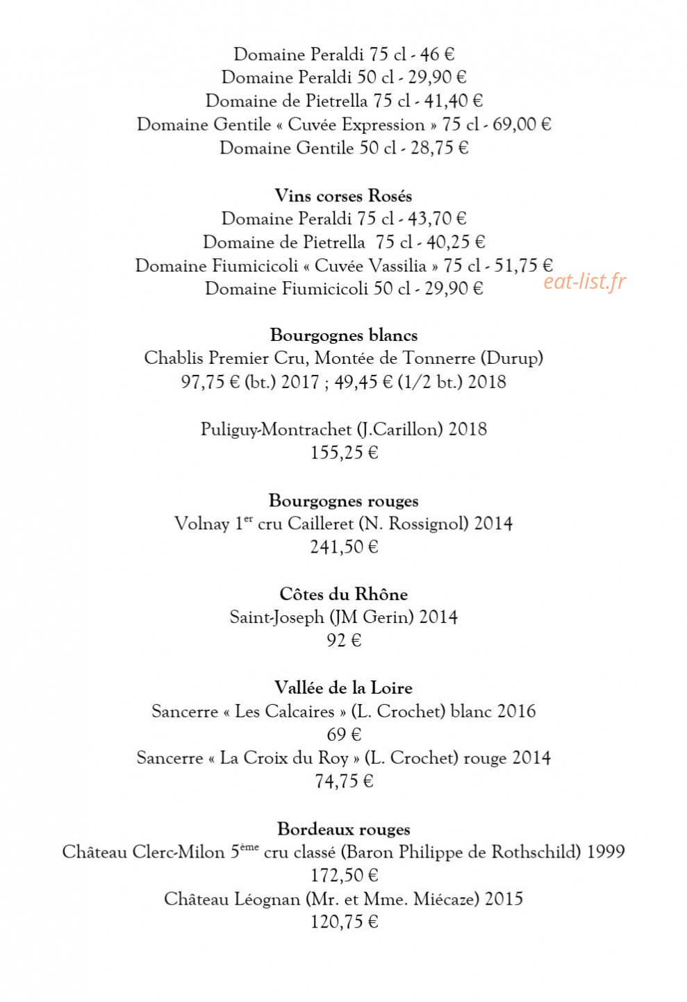 L'Arbousier — carte page 10