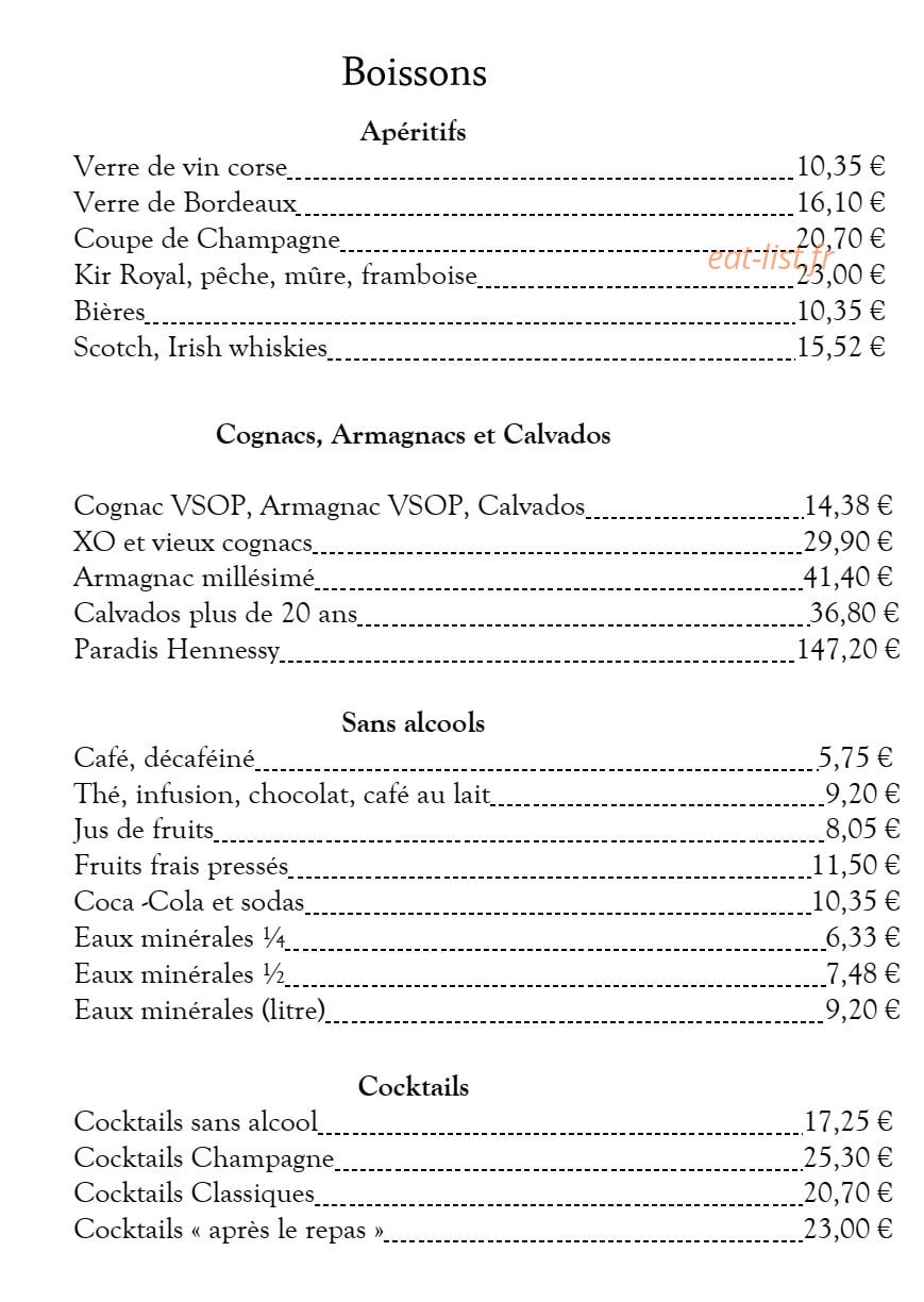 L'Arbousier — carte page 8