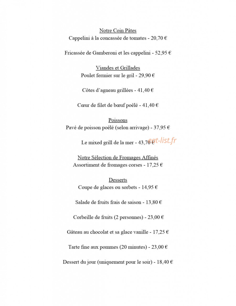 L'Arbousier — carte page 4