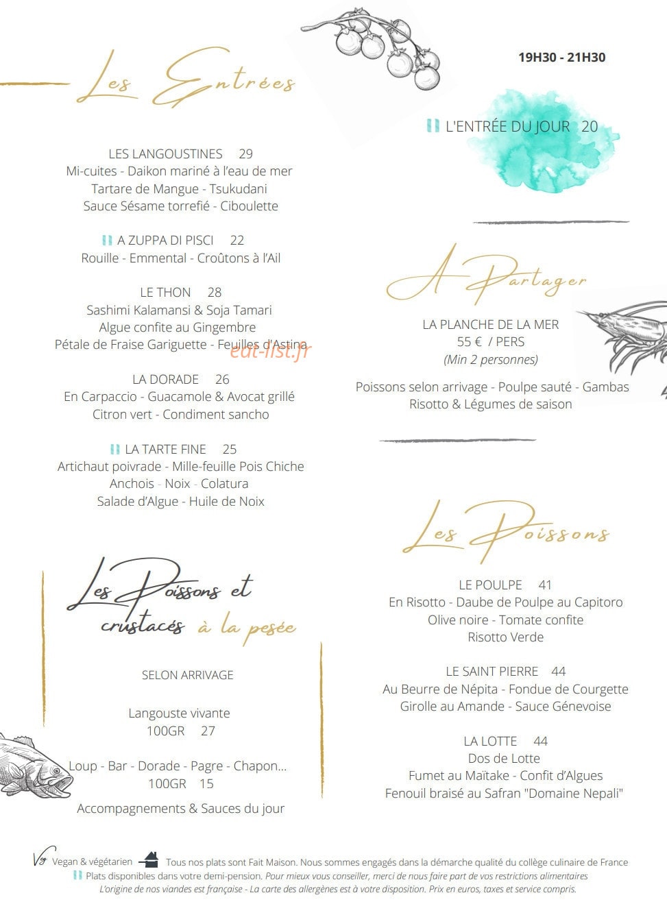 La Carte Postale — carte page 2