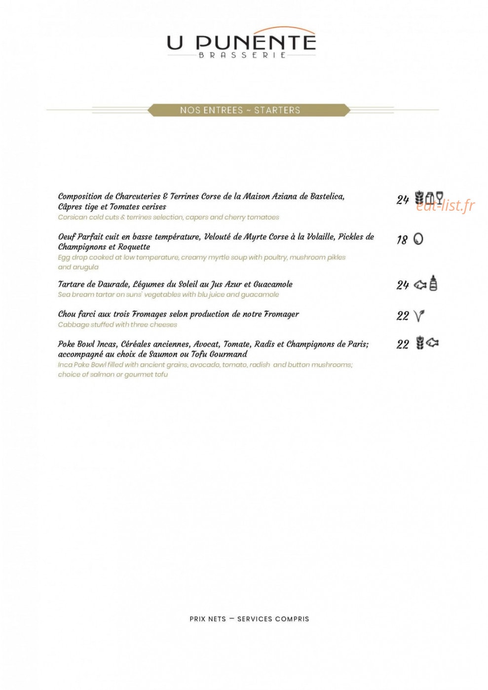 U Punente — carte page 2